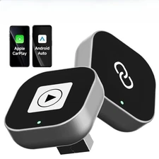Wireless CarPlay Adapter Plug ＆Play Wireless Dongle For iOS & Android Compatible