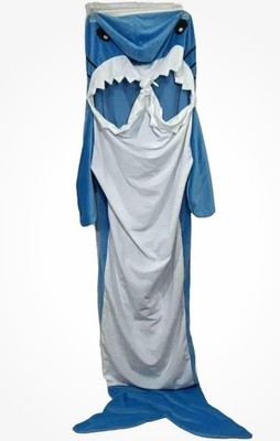 Shark blanket - Shark sleeping bag - Shark hoodie One piece  - Halloween Costum