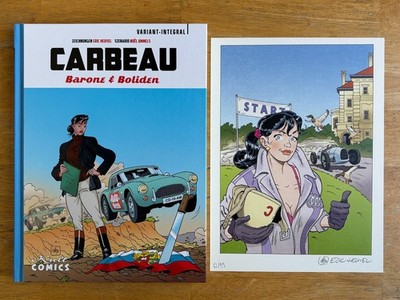 Eric Heuvel: Carbeau Integral 1 - VZA mit Druck - Barone & Boliden - Kult Comics