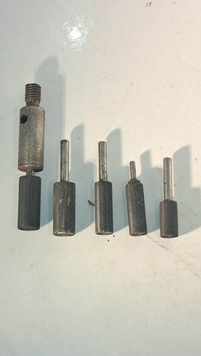 Vint Grobet Jewler 5 Bur Deal High Spd Carbide Steel Burs,Sz 1.5×⅝" &1.5×½" 1"×½ - Picture 3 of 22