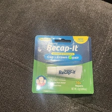 Dentemp Recap-it Loose Cap & Crown Temporary Repair 1 Gram 