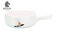 KäSefondue-Caquelon 2,0 L 22 Cm RöSsler Swiss Exklusiv Mausi & KÄSe Weiß