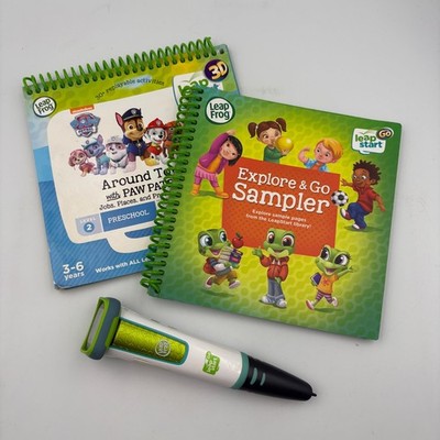 LeapFrog Leapstart 3D Go Stift - Bücher - getestet und funktionsfähig - tolles Lerngeschenk