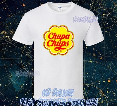 HOT NEW SHIRT CHUPA CHUPS CANDY LOGO FUNNY T-SHIRT USA SIZE S - 5XL