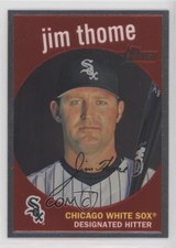 2008 Topps Heritage Chrome 1157/1959 Jim Thome #C150 HOF 2k3