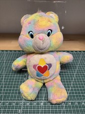 Care Bears Collectors Edition True Heart Bear 11" Tie Dye Plush 2016