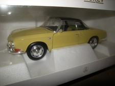 1:18 Norev VW Karmann Ghia 1500 1961 Manila giallo/giallo in confezione originale edizione limitata