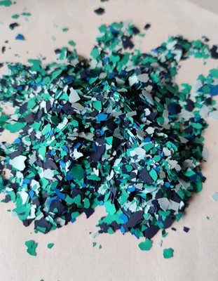 Farbchips Farbflocken Bodenbeschichtung Einstreuchips Dekochips  Chips 500 gr.