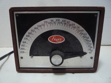 Vintage Franz Electric Metronome LM-5 With Solid Mahogany Case w/7 1/2' cord