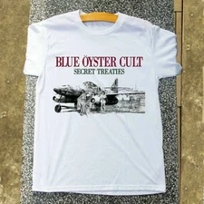 Blue Oyster Cult Secret Treaties Album Shirt White Unisex S-5XL