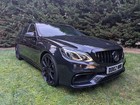 Mercedes E63 AMG V8 5.5 twin turbo 59k 2014 Mot Black 600bhp Decat Black Alloys