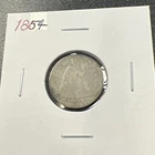 1854-P Liberty Seated Silver Dime 10c - .9 / With Arrows - No Reserve!