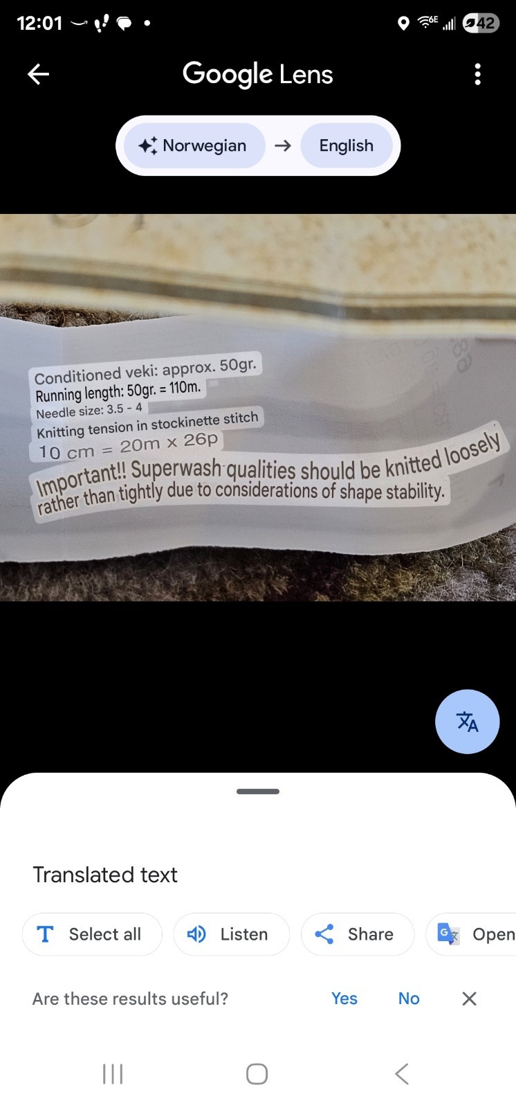 100% WOOL Lot of 5 SKEINS Superwash KARISMA Drops Yarn Color 1-Off White NEW