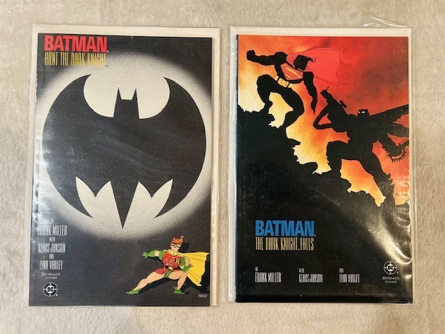 BATMAN THE DARK KNIGHT RETURNS 1-4 & DK2 & DK3 THE MASTER RACE 1-9!!!