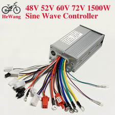 48V 52V 60V 64V 72V Controller Onda Sinusoidale Ebike 1000W 1500W Controller Mot