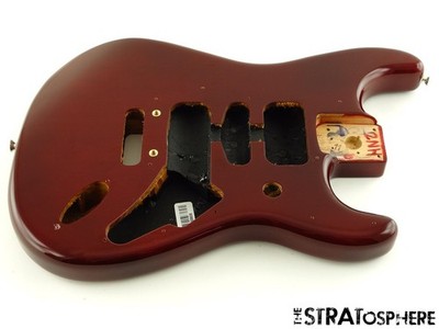 Fender Player II Strat Series BODY Chambered Mahogany Trans Cherry Burst