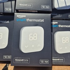 Smart Thermostat – Works With Alexa – White – Brand New