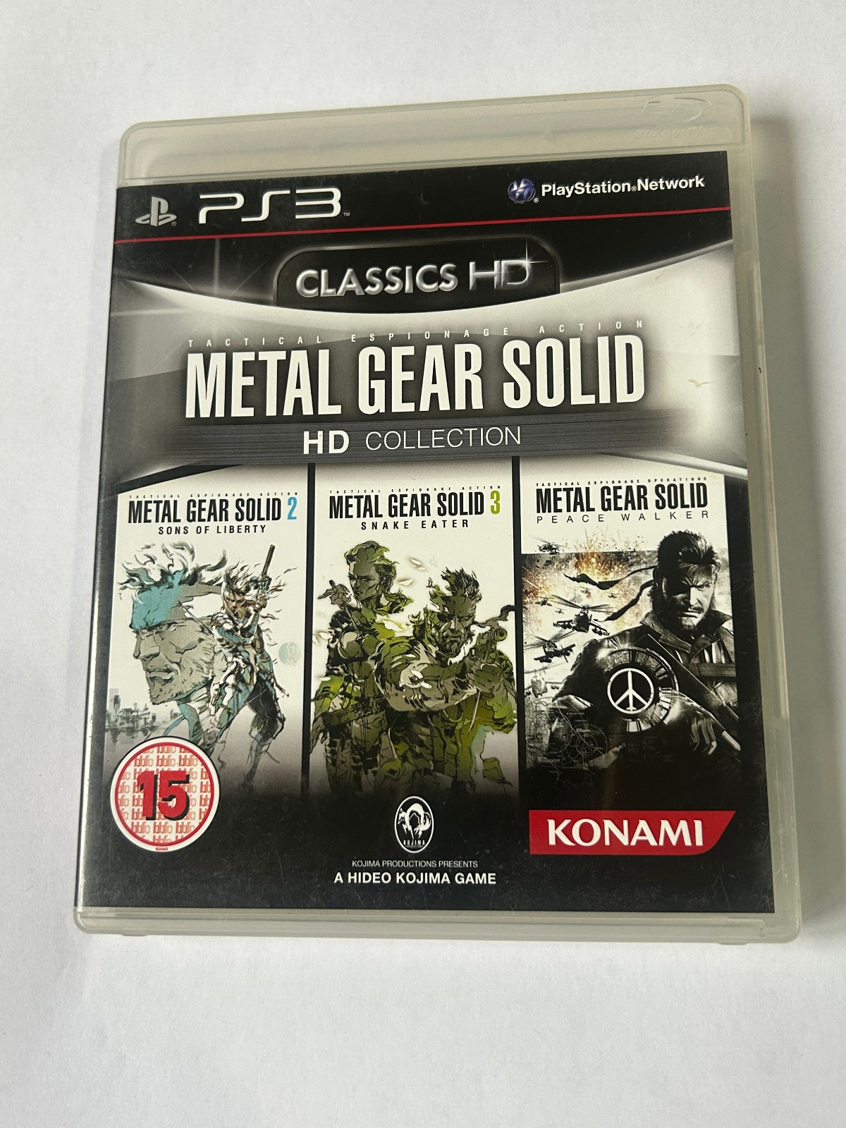 Metal Gear Solid HD Collection (Sony PlayStation 3, 2011) Disc Mint +Booklet