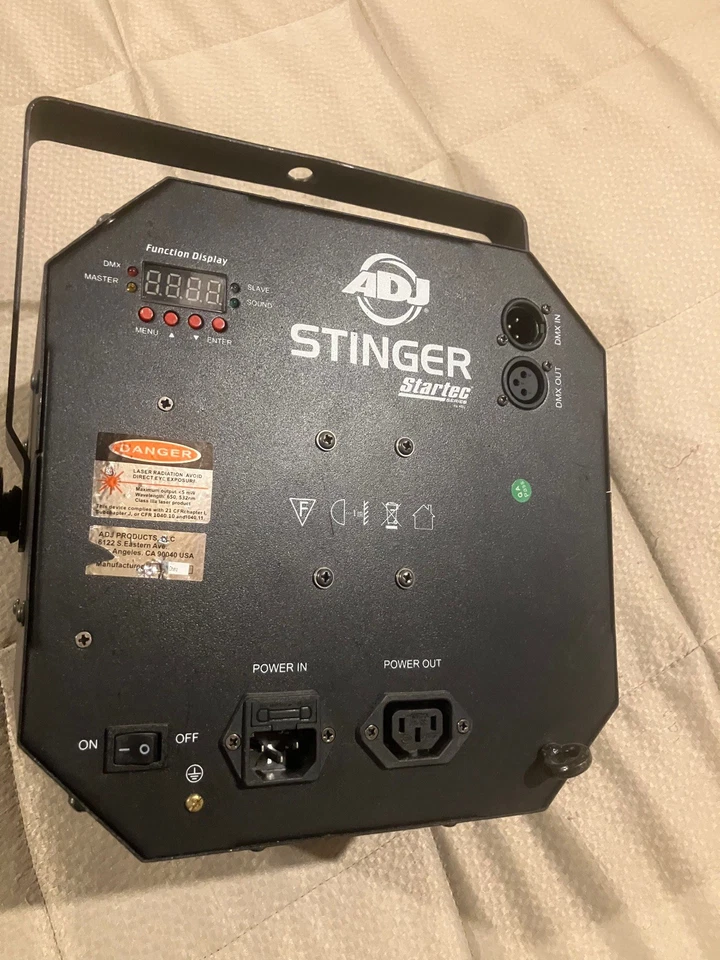 ADJ Startec Stinger Spot moving head fixture 7 color gobo, 7 gobos +shake - Image 3 of 3