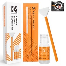 24mm Full Frame Sensor Cleaning Swab 6 20ml Sensor Cleaner, DSLR SLR Digita...