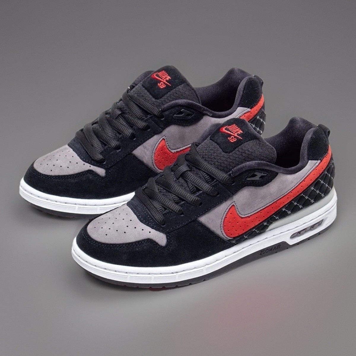 Nike SB Zoom Air Paul Rodriguez OG Mens Sz Bred Flint Grey