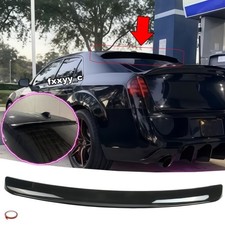Rear Window Roof Spoiler Wing For 2011-2023 Chrysler 300 All Sedan Gloss Black