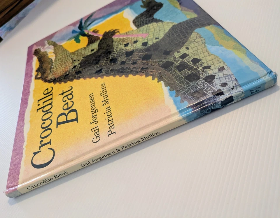 Crocodile Beat ~ Gail Jorgensen Patricia Mullins HC 1988 Signed + hand drawn  - Image 3 of 4
