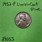 1932-P Lincoln Wheat Cent / Penny 1c Fine