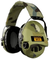 Pro-X LED Ear Muffs - 75302-X-08-S - Active and Electronic Ear Defenders w/Ca...