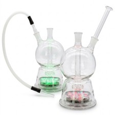 VDN LED-Bubbler Glas-Wasserfilter - 16 Farben & Fernbedienung - 14,4mm Vaporizer