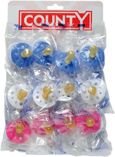 Sales Baby Soothers Dummies Pacifiers Pack of 12 Cheap Bulk Deal Fast DEL