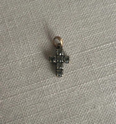 Pendentif Croix Et Strass De La Marque Agatha - Photo 1/3