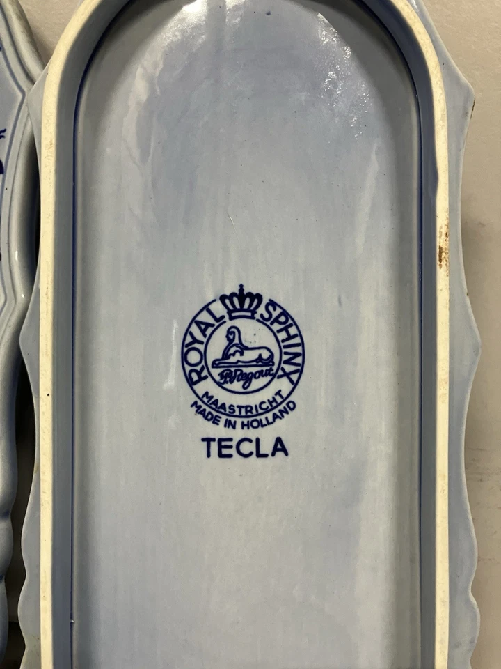 Hermosos candelabros de pared de cerámica Royal Sphinx, juego de dos Foto 2 de 2