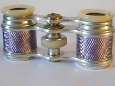 ANTIQUE ASPREY ENAMEL OPERA GLASSES - Image 1 of 4
