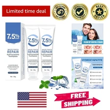 Advanced Enamel Protection Toothpaste - Mint Flavor for Sensitive Teeth, 2X Pack