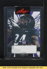 2022 Leaf Valiant Portrait Auto 1/1 Jerome Ford #PA-JF1 READ 0c6