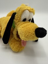 Disney Parks Pluto Soft Plush Stuffed Bean Bag Dog Animal Vintage