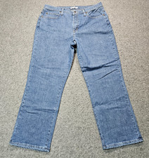 Lee Relaxed fit blue denim jeans women size 16 short