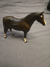 "Sir Mordred" Vintage COOPERCRAFT Porcelain Thoroughbred Figurine (w/ Sticker)