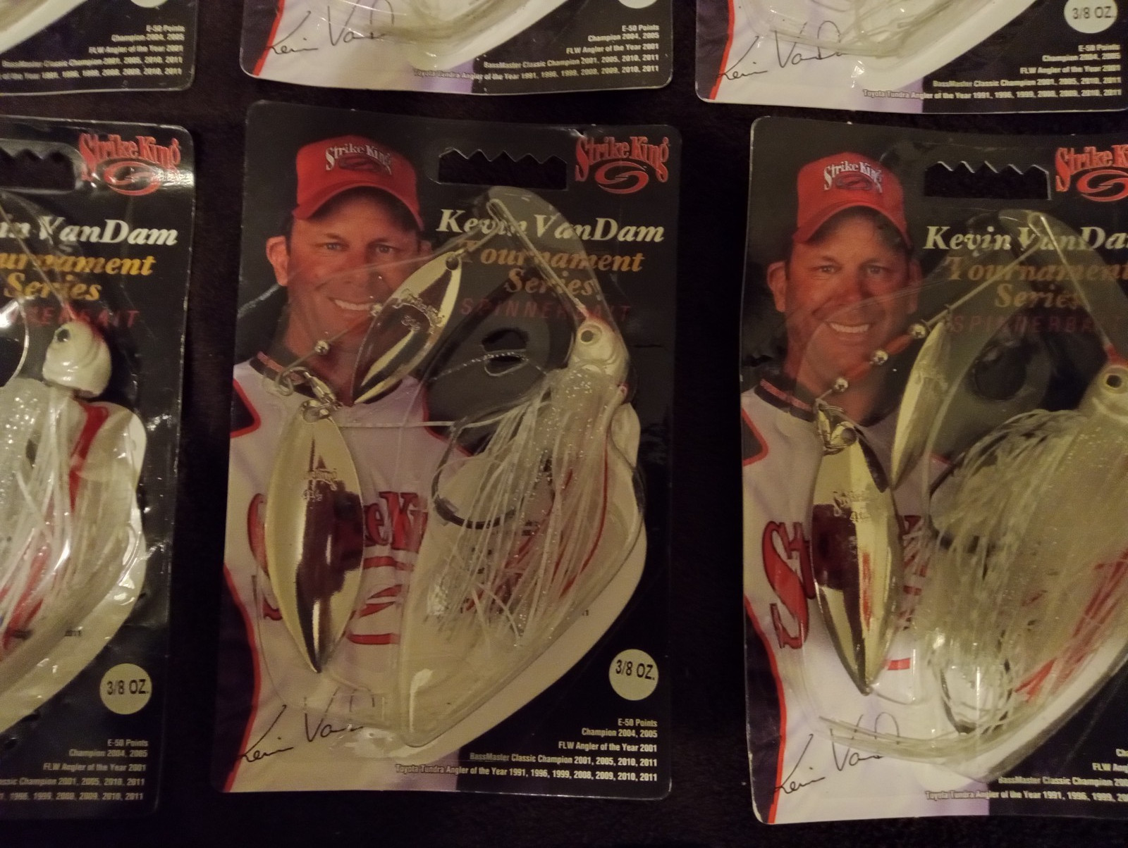 Kvd strike king spinnerbait tournament series kvd 3/8 oz.lot of ten lures - Image 3