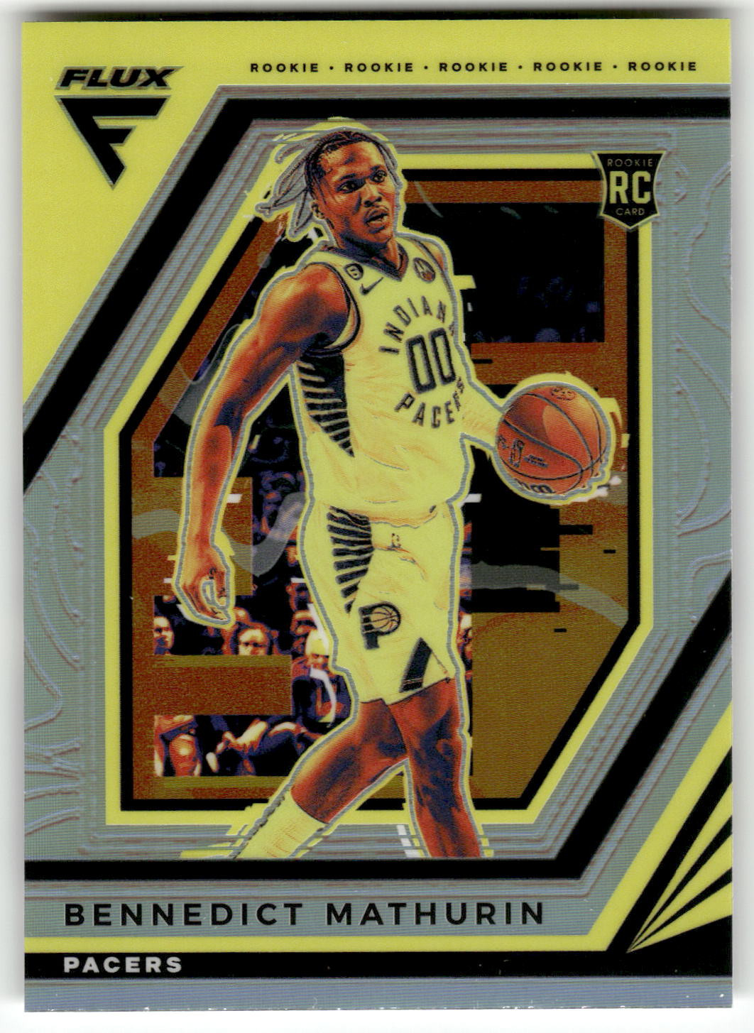 Bennedict Mathurin 2022-23 Panini Flux Silver #212 Rookie RC