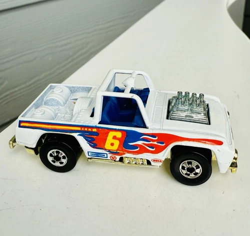 Hot Wheels 1982 Baja Bruiser Blackwall Champion White Truck Mattel 4x4 Original
