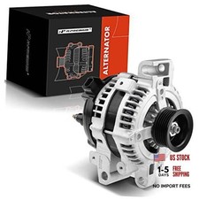 Alternator, 12V 140A 6-Groove Pulley CW, Compatible with Cadillac  for CTS