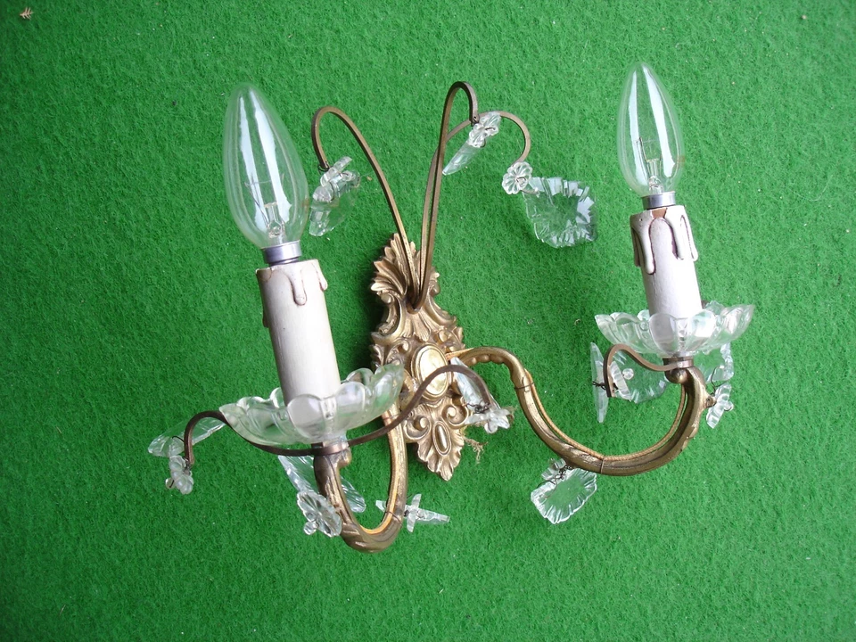 Applique à 12 pampilles (bronze doré) - Photo 4/4