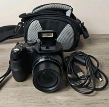 Fujifilm FinePix S2100HD Digital Camera Black 15x Optical Zoom 10.0MP W/ Case