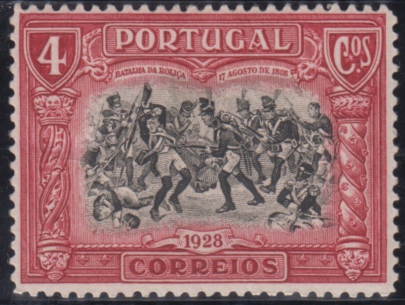 Portugal 1928. Battle of Rolica (17.8.1808), 3rd Independence Issue. Sc 439. MLH