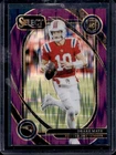 2024 Panini Select Drake Maye Club RC Purple Prizm Shock Rookie #/360 Patriots