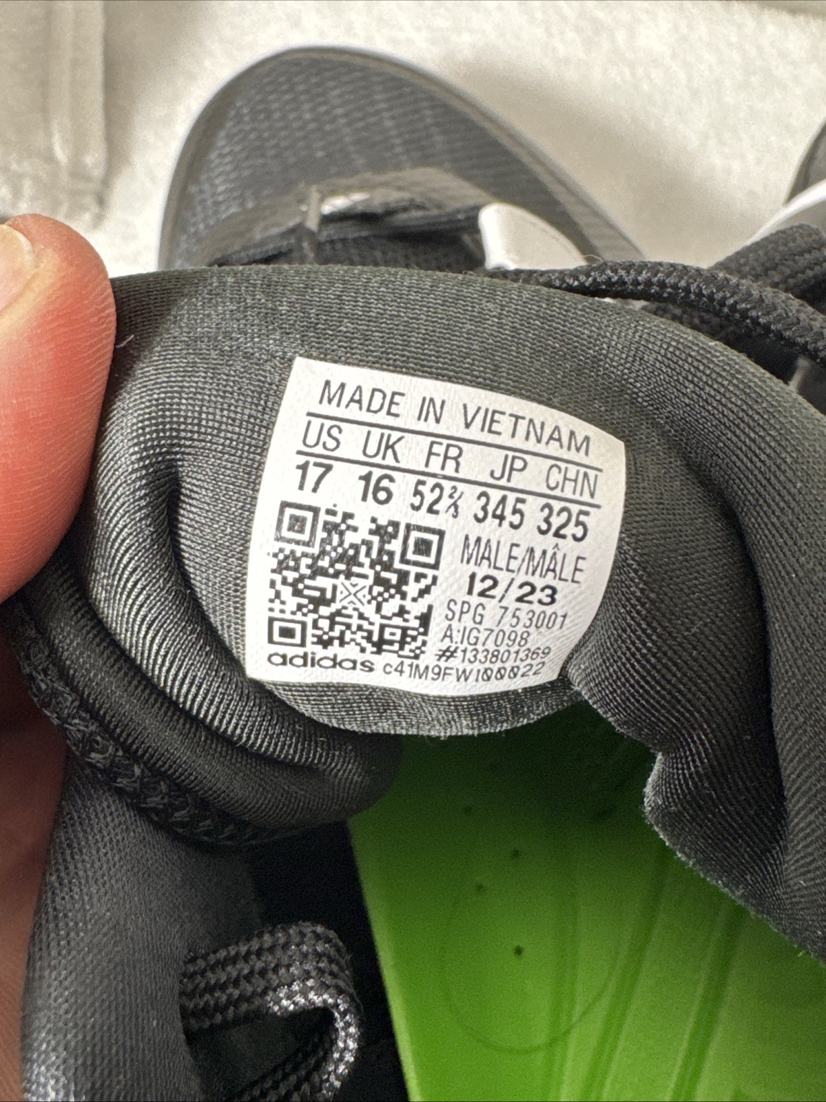 Size 17 Mens - Adidas Icon 8 TPU Black White Baseball Cleats NEW w Tags thumbnail 9