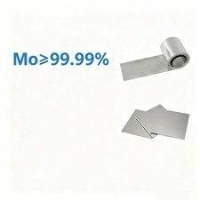 Pure Molybdenum Foil Mo≥99.99% Sheet Plate 1Pc for Lab Scientific Research