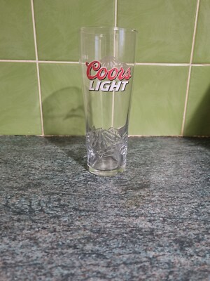 Coors Light Pint Glas